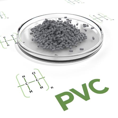 polyvinyl chloride (PVC)  material