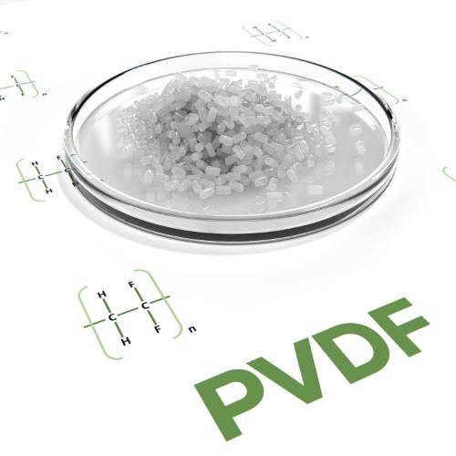 Polyvinylidene fluoride (PVDF) material