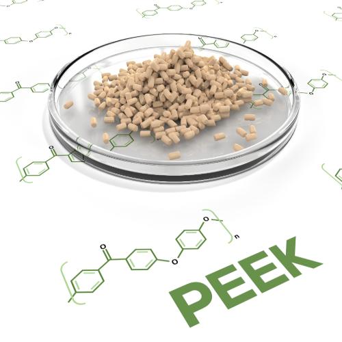 Polyether ether ketone (PEEK) material