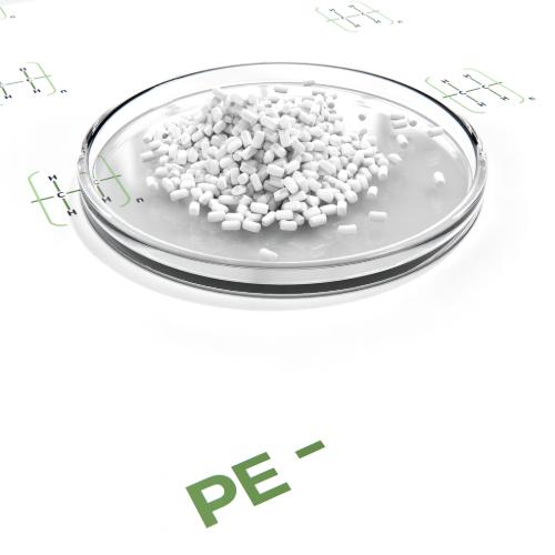 Polyethylene (PE) material